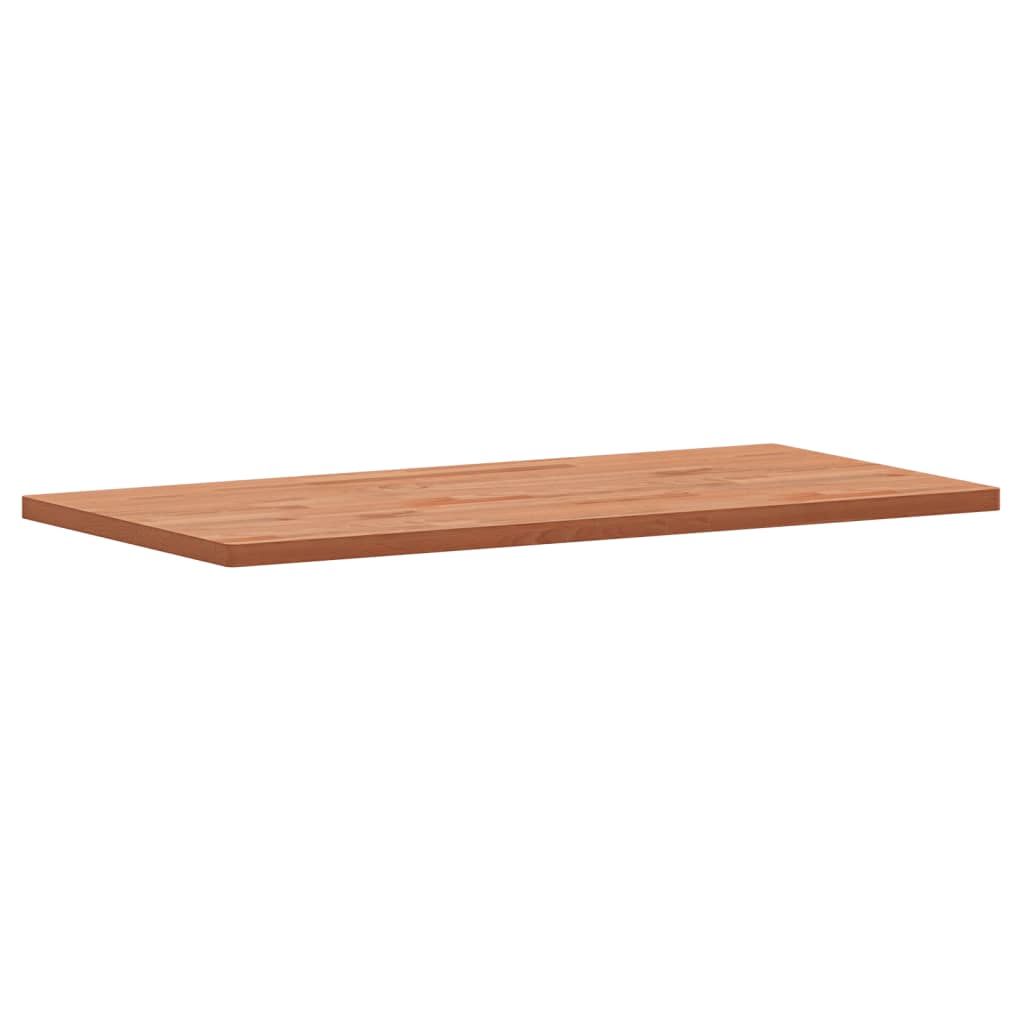 Vidaxl Washbasin Tabla 100x50x2.5 cm de madera de haya sólida