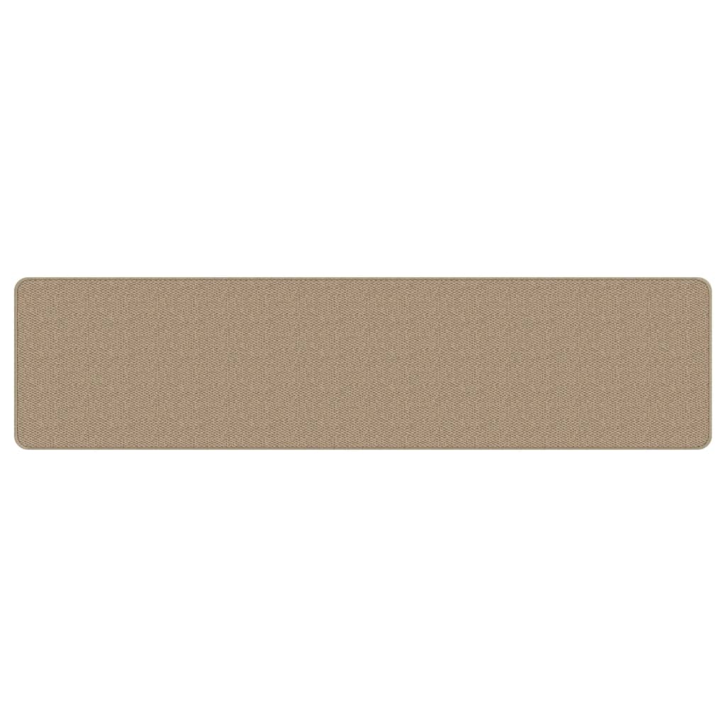 Vidaxl Carpet Runner 50x200 cm Sisal look sabbia