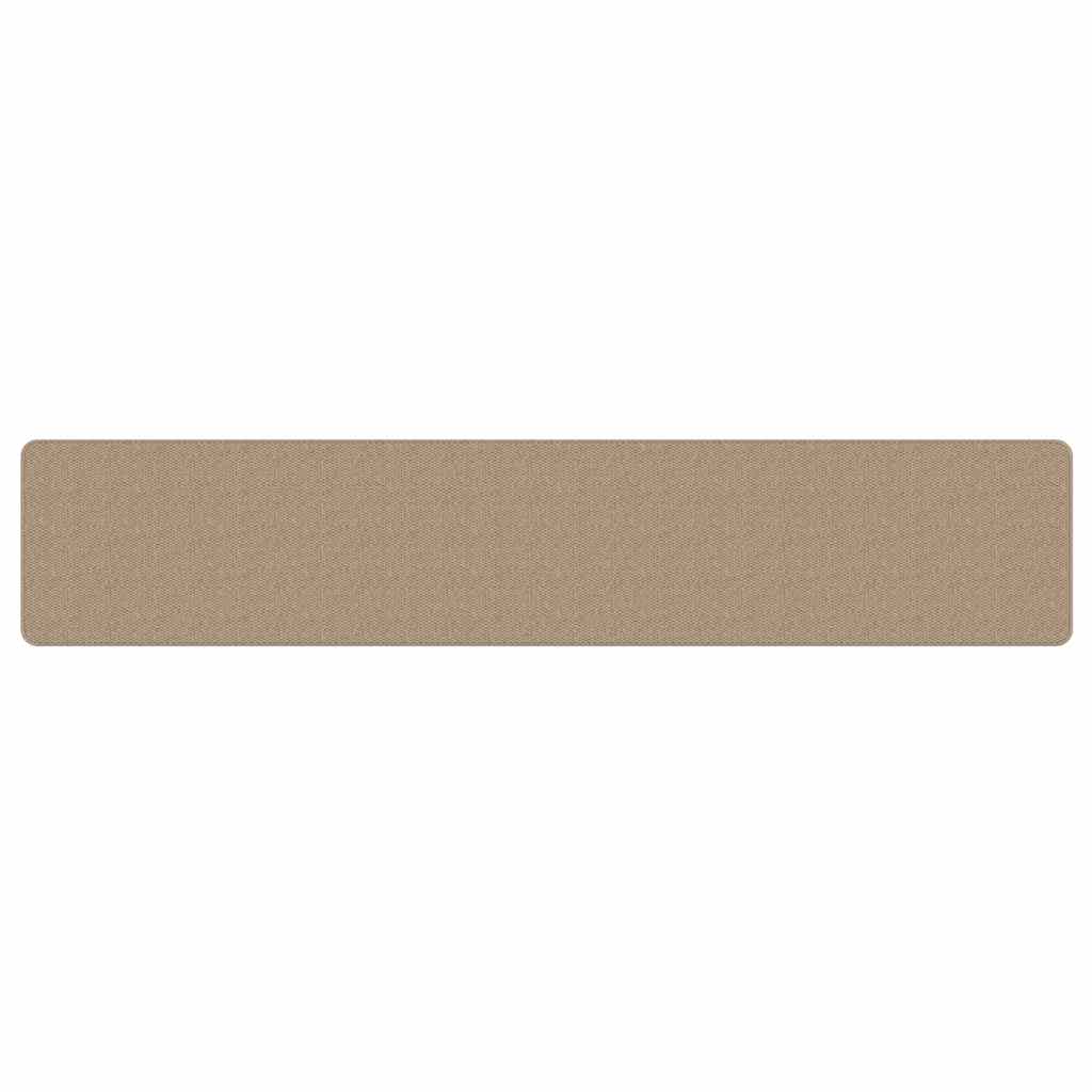 Vidaxl Carpet Runner 50x250 cm Sisal look sand colorato