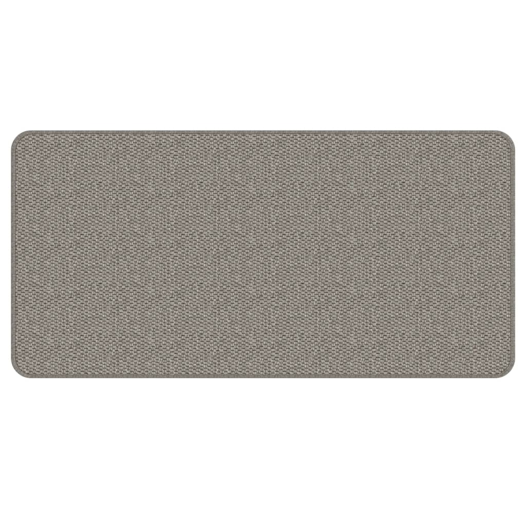 Vidaxl Carpet Runner da 50x100 cm sisal look argento colorato