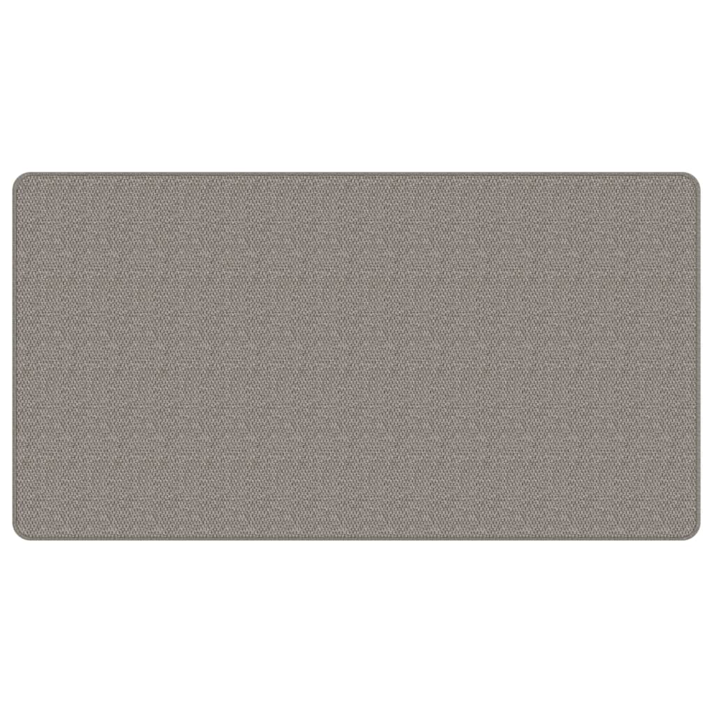 Vidaxl Carpet Runner da 80x150 cm Sisal Look Silver Coloted