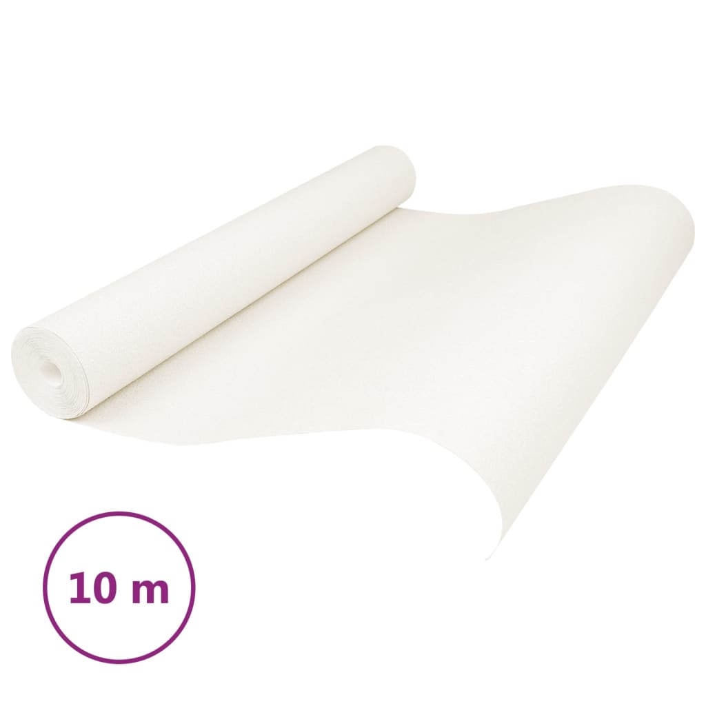 Vidaxl Fore's Wallpaper 3D semplice 10x0,53 m Crema