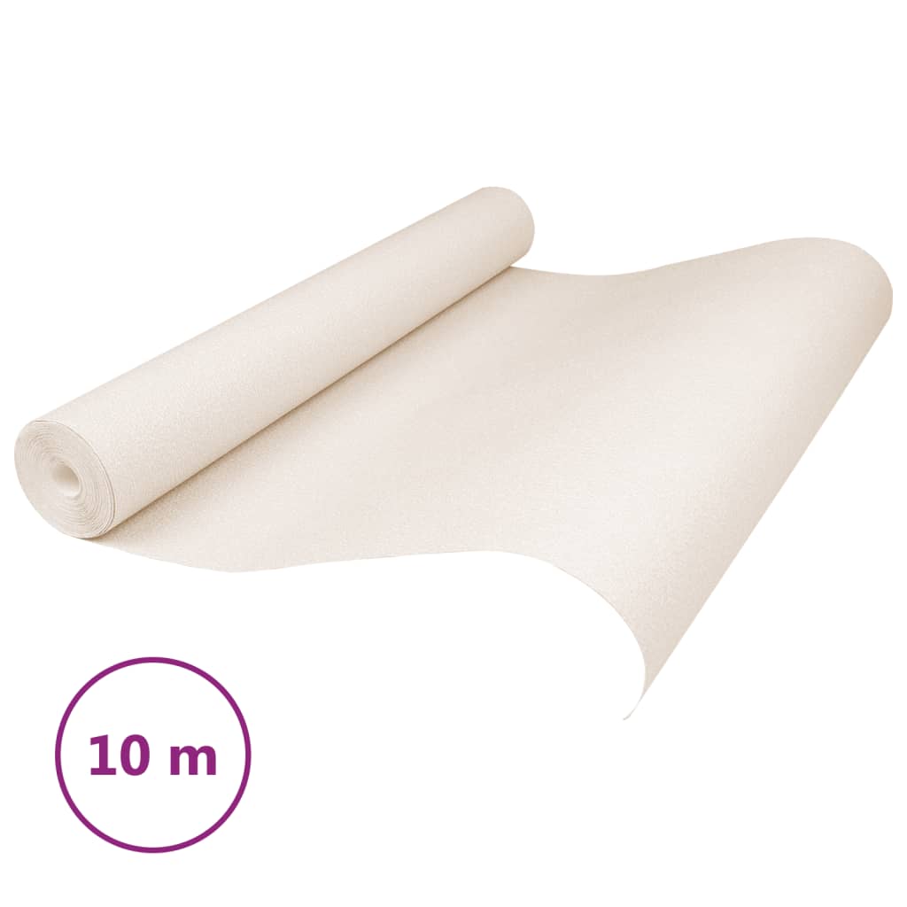 Vidaxl Fore's Wallpaper 3D semplice 10x0,53 m beige