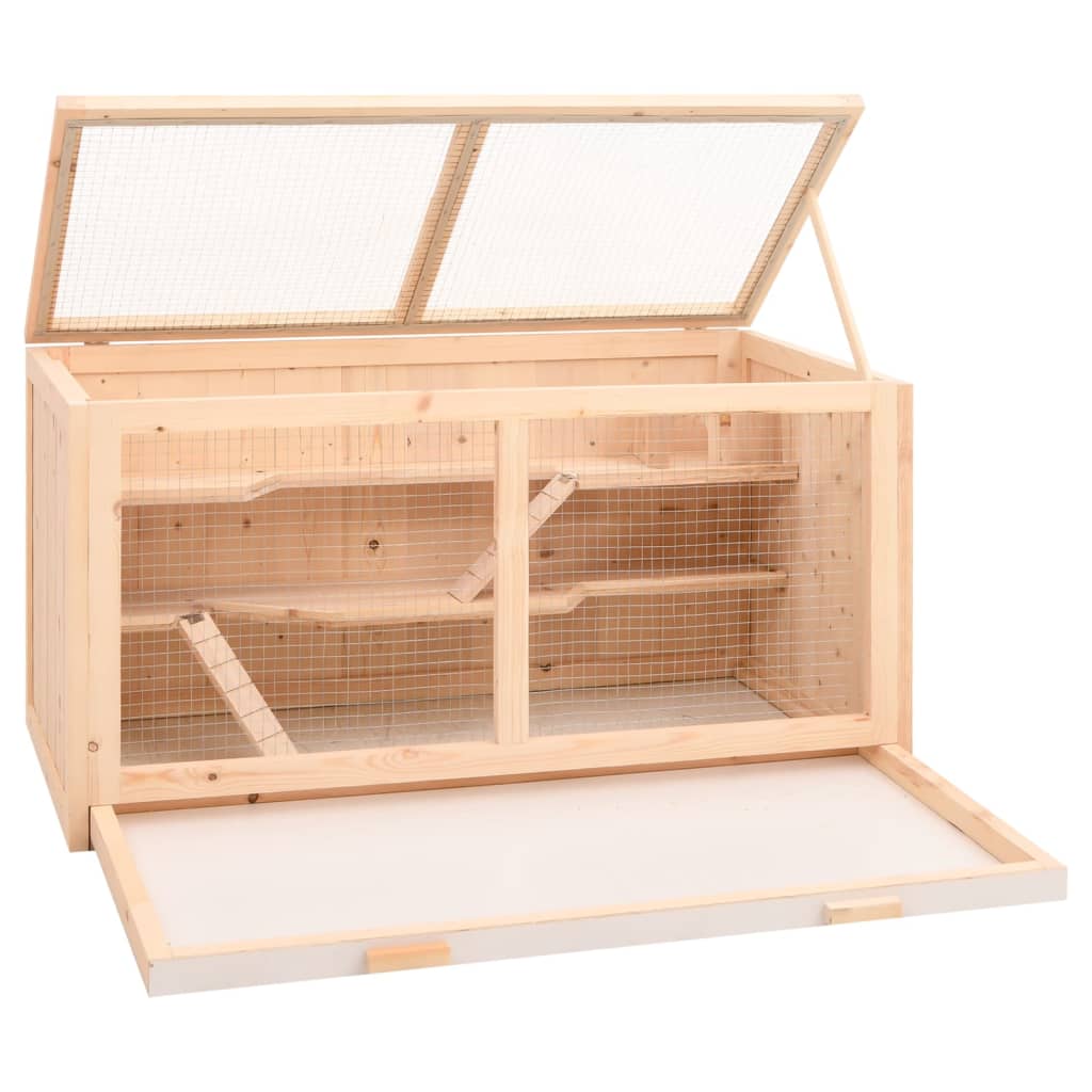 Vidaxl Hamsterkooi 104x52x54 cm Pineo solido