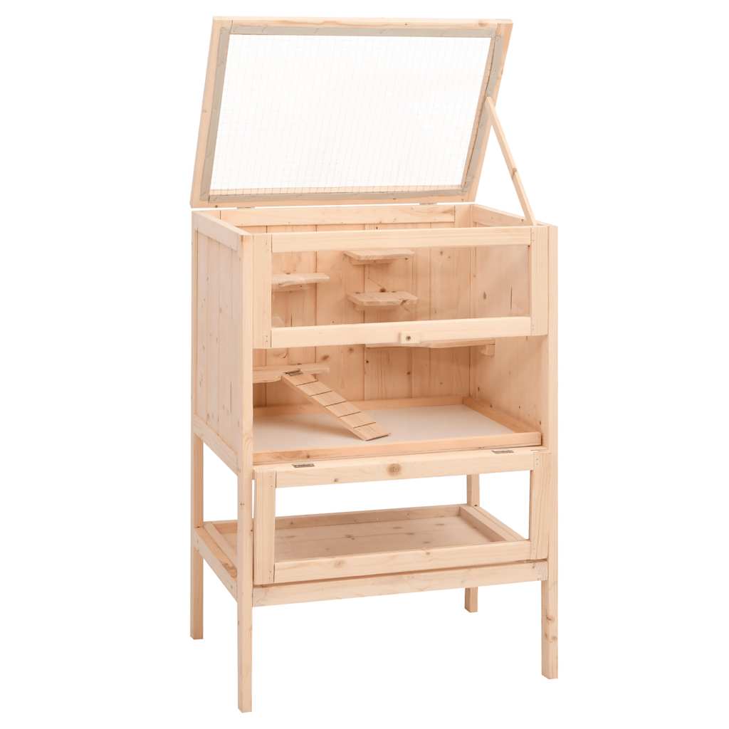 Vidaxl Hamsterkooi 55x40x80 cm Pineo solido