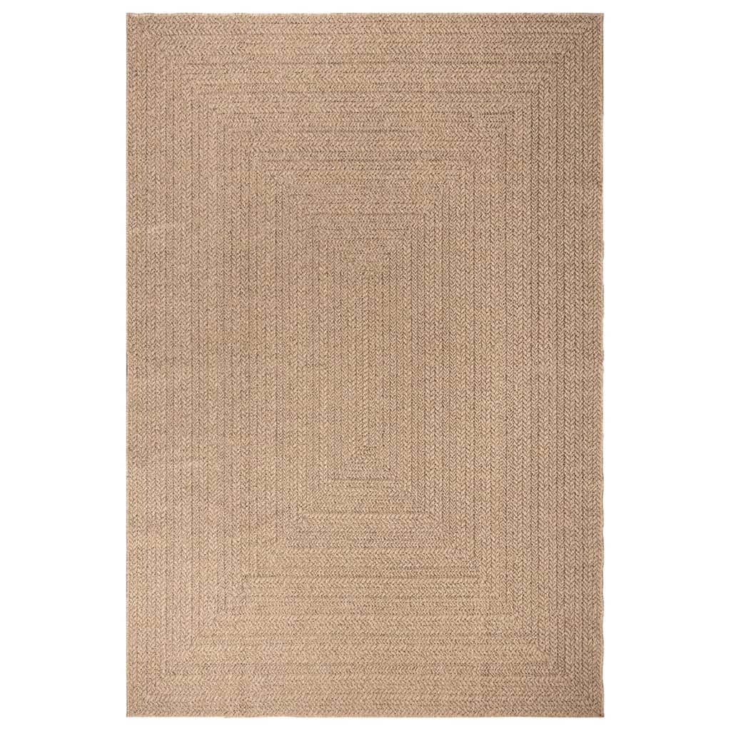 Vidaxl Rug Zizur dentro y fuera de 200x290 cm de yute Look