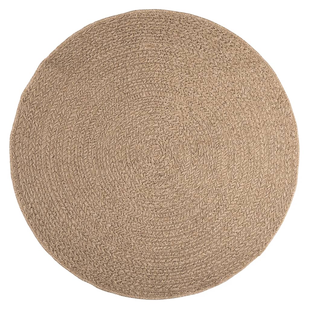 Vidaxl Rug Zizur all'interno e all'esterno di 160 cm look da iuta