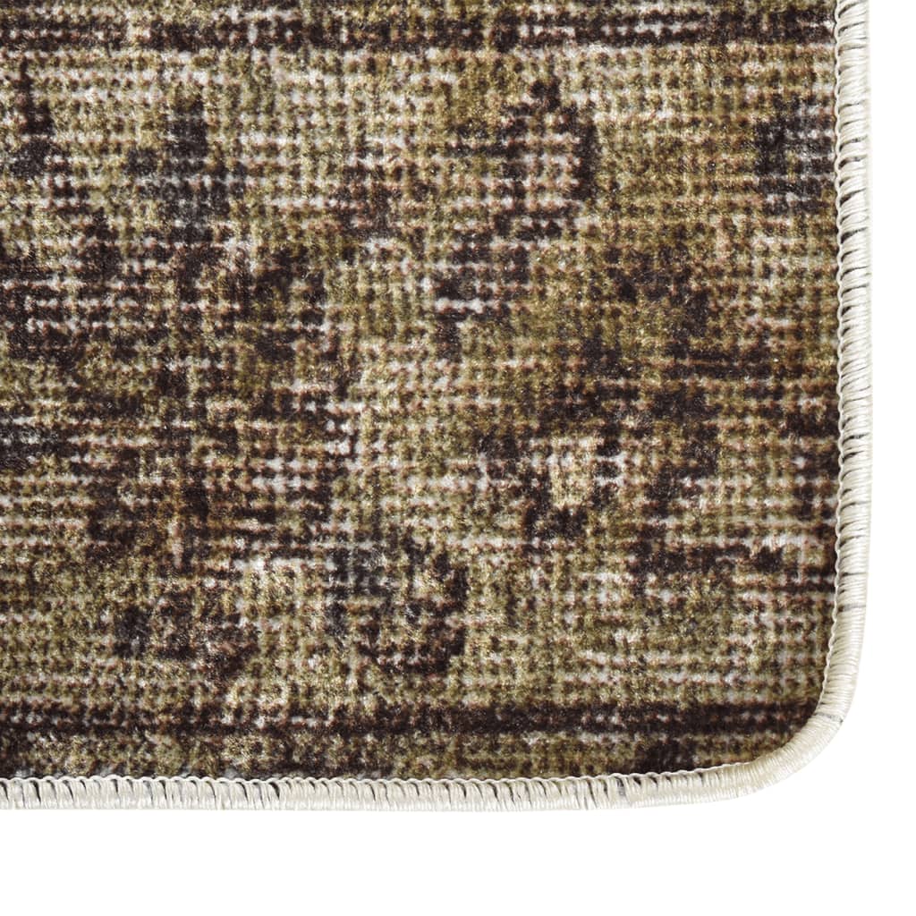 Tappeto vidaxl lavabile antiscivolo 400x300 cm multicolore