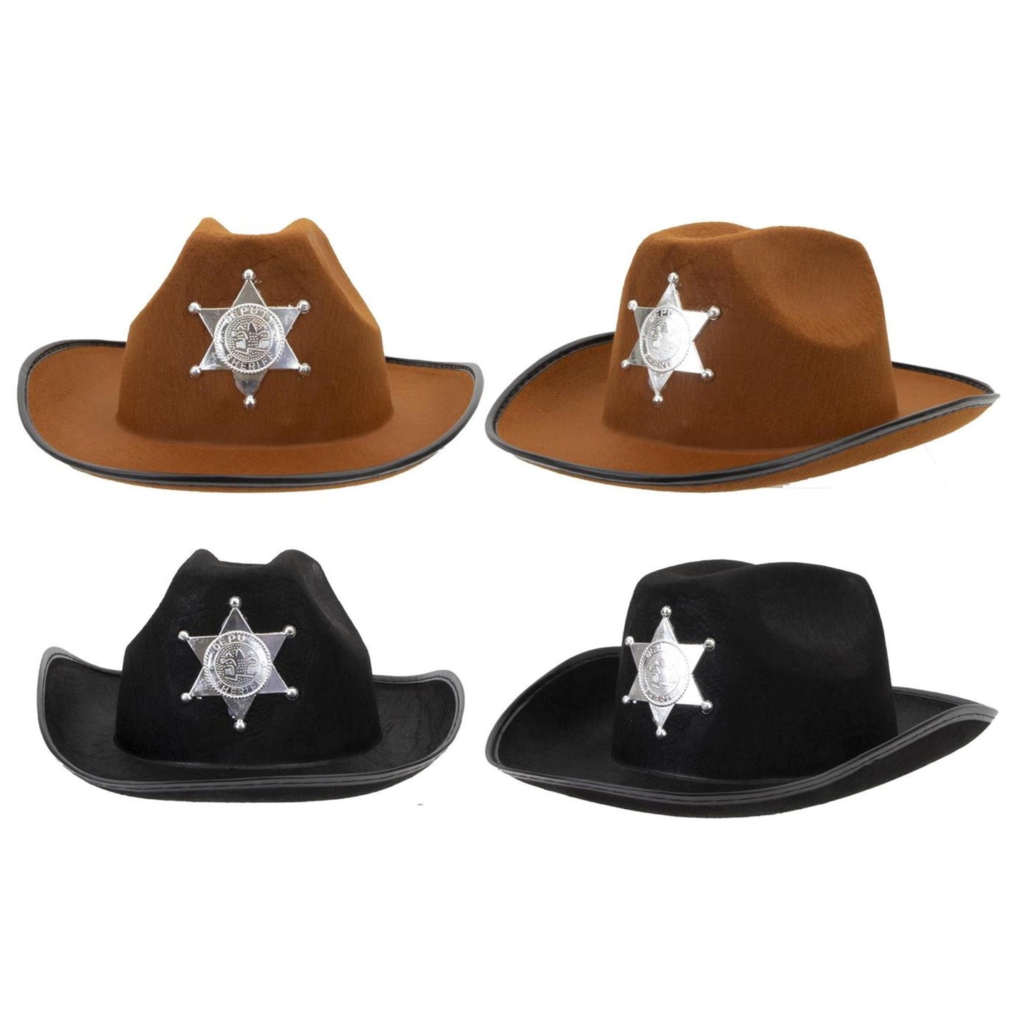 Cappello da cowboy Z1 con bambini stella