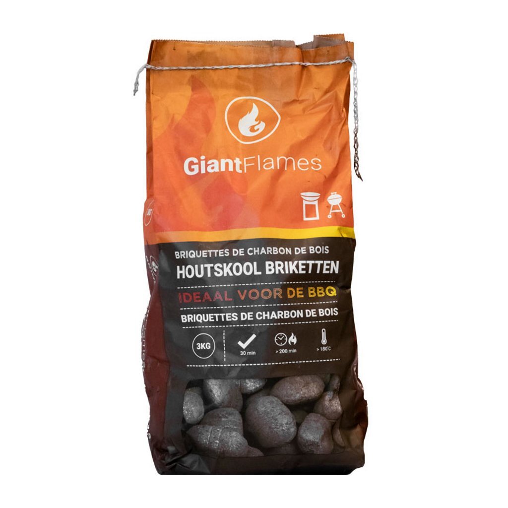 Fiamme giganti PEFC Carbone Briket 3 kg