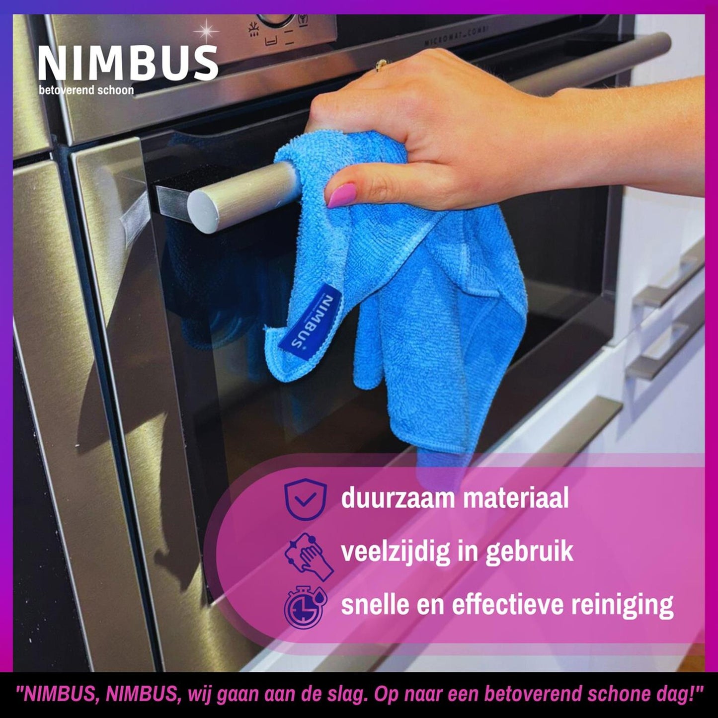 Panno per pulizia magica nimbus