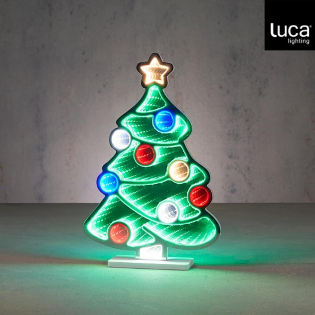 Luca iluminación led árbol de Navidad 26x8x40 cm
