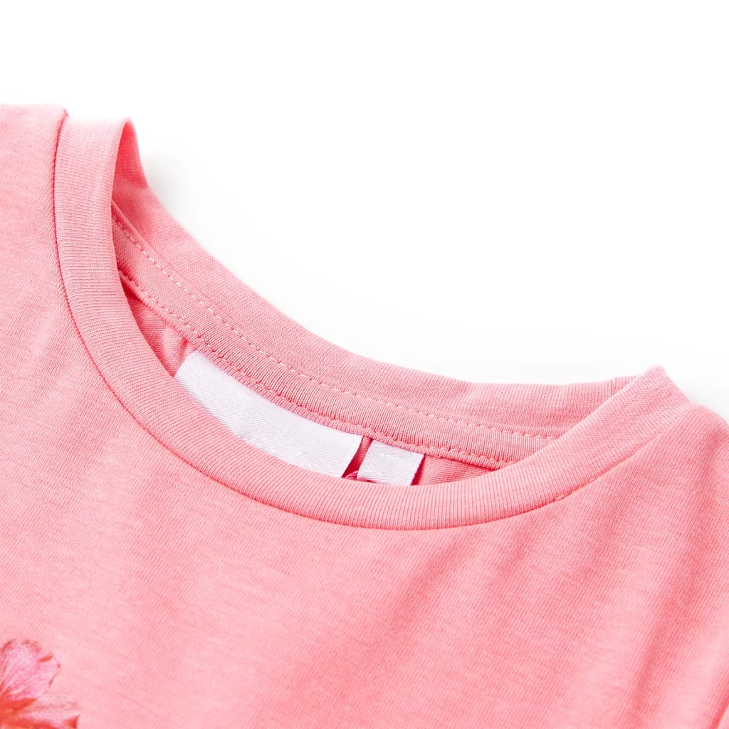 Vidaxl Children's Shirt 92 Neoon Pink