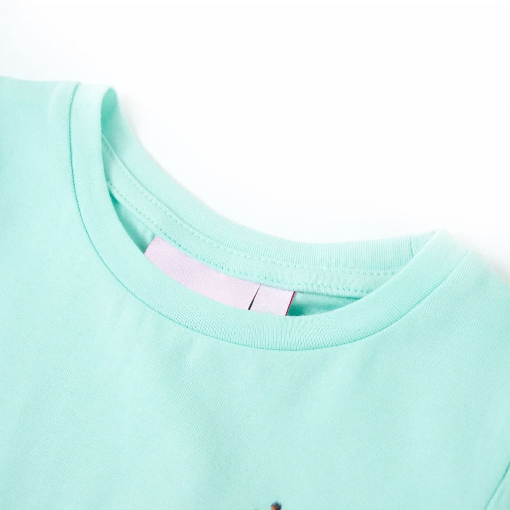 Vidaxl Shirt per bambini 104 Blu chiaro