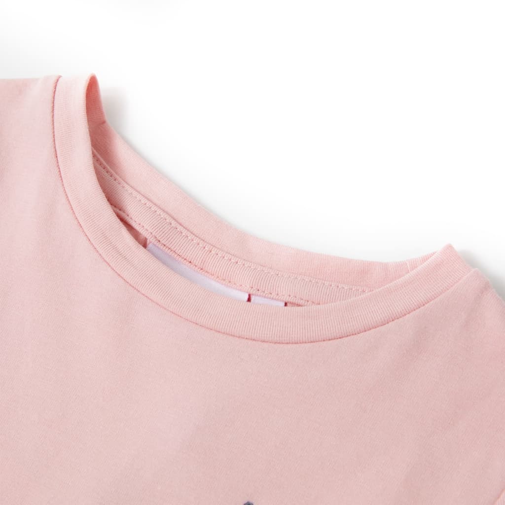 Vidaxl Shirt per bambini 116 rosa chiaro