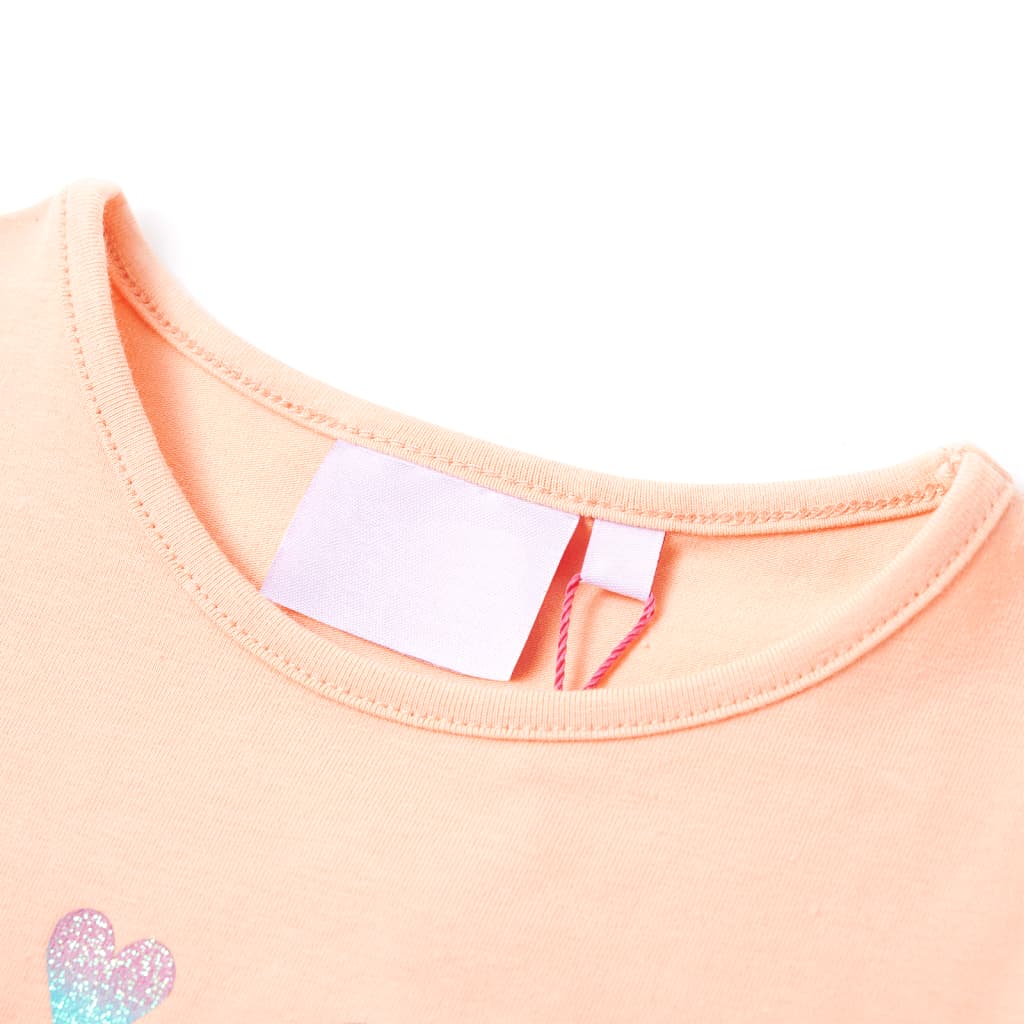 Vidaxl Children's Shirt 128 Orange chiaro