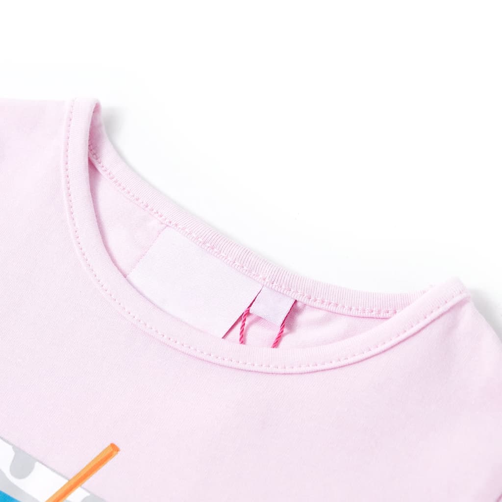 Vidaxl Camisa para niños 128 Rosa suave