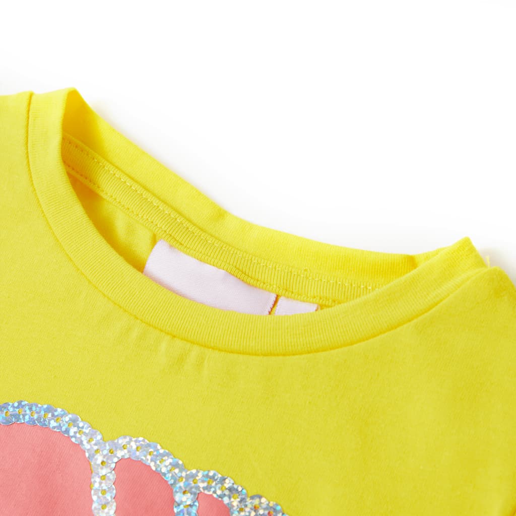 Vidaxl Children's Shirt 116 Yellow