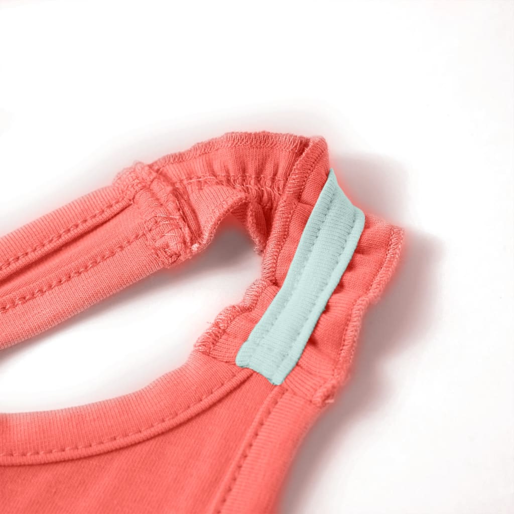 Vidaxl kindertopje 128 koraalkleurig
