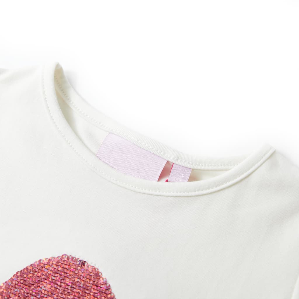 Vidaxl Children's Shirt 116 Ecru