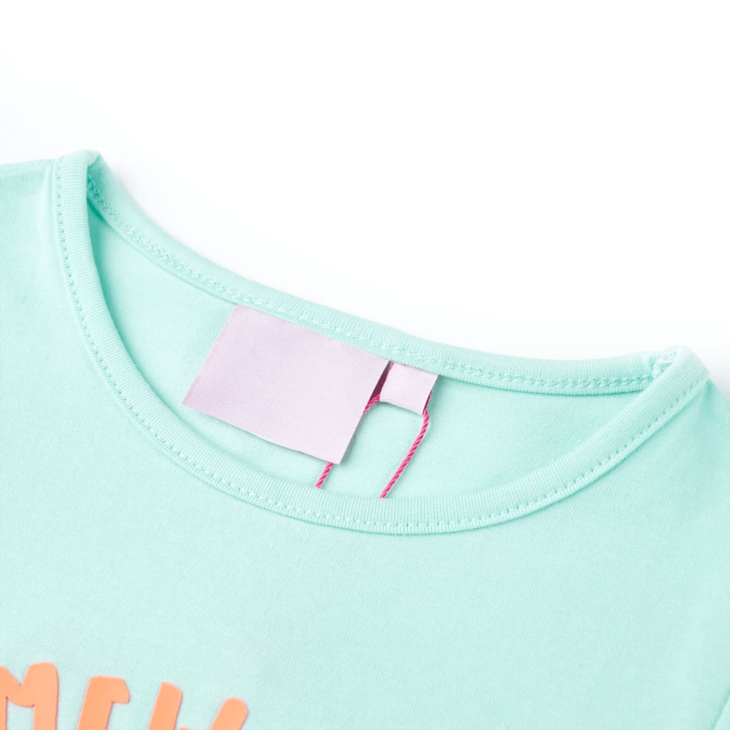 Vidaxl Shirt per bambini 104 Blu chiaro