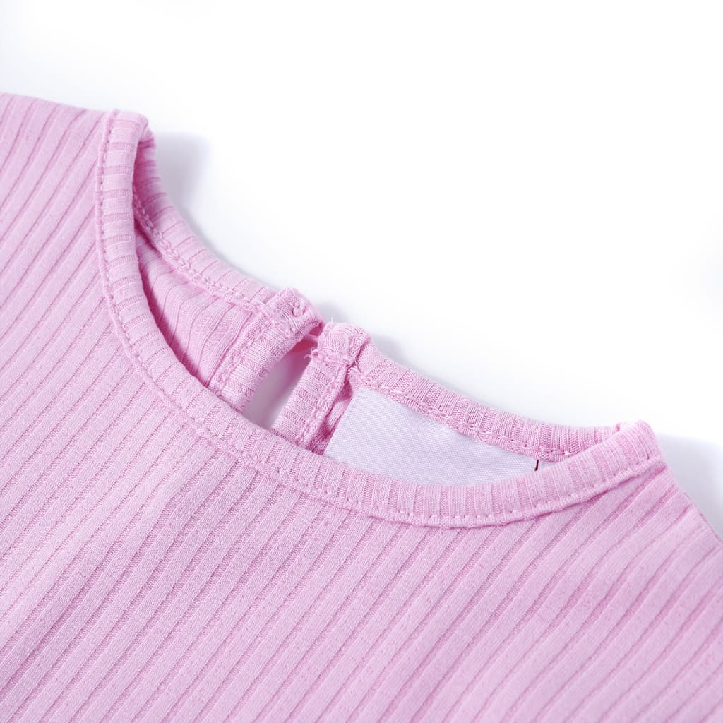 Vidaxl Shirt per bambini 128 rosa chiaro