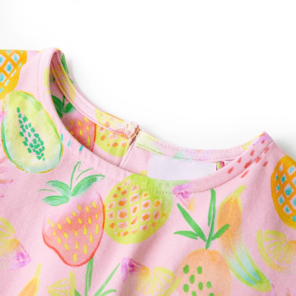 Vidaxl Vestido infantil 104 Rosa suave