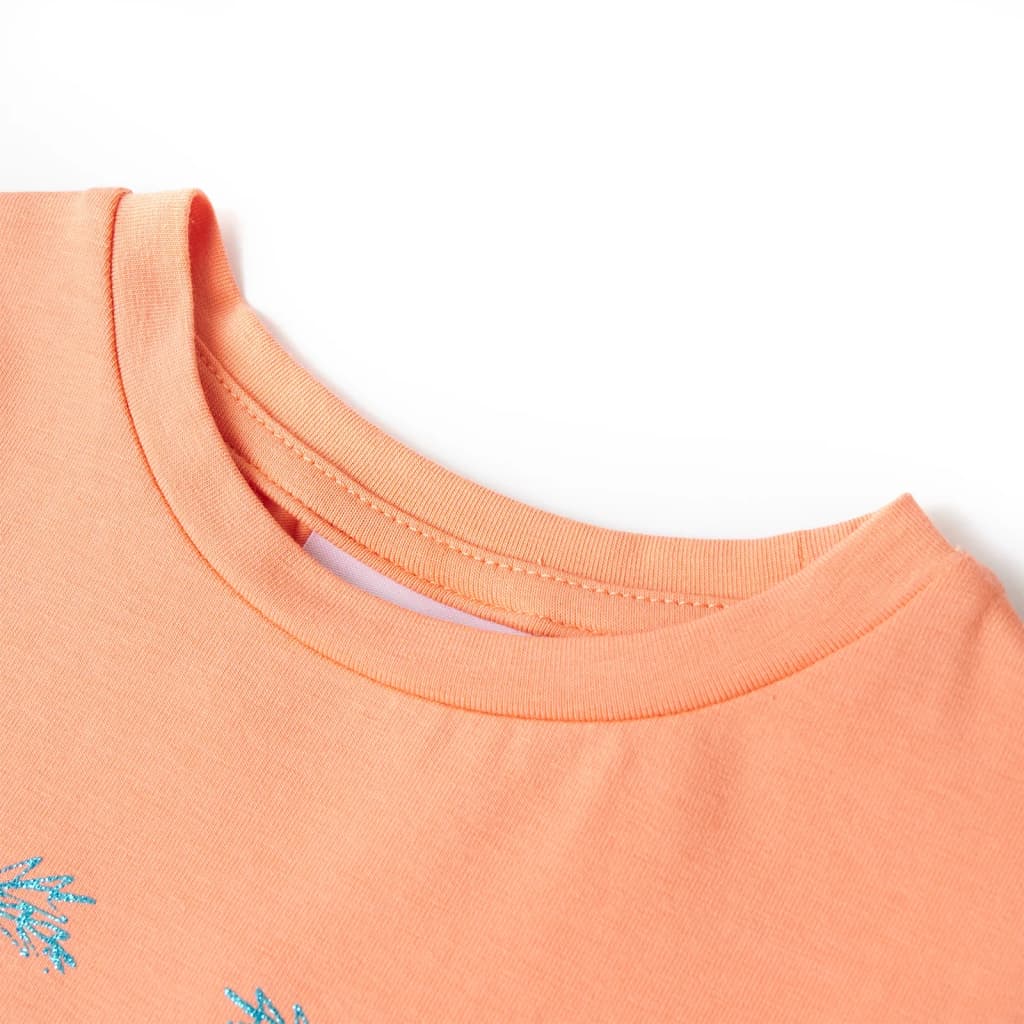 Vidaxl Children's Shirt 128 Persikkleur
