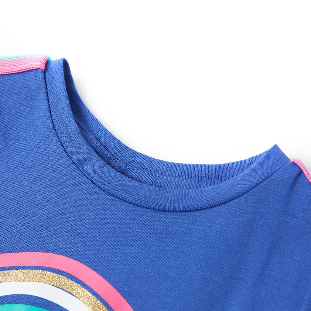 Vidaxl Children's Shirt 128 Cobalt Blue