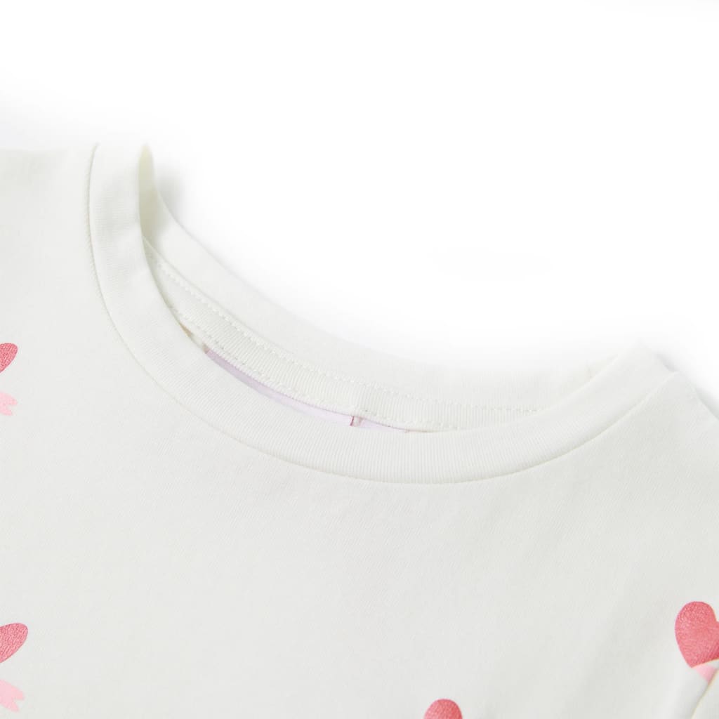 Vidaxl Camisa para niños 92 ECRU