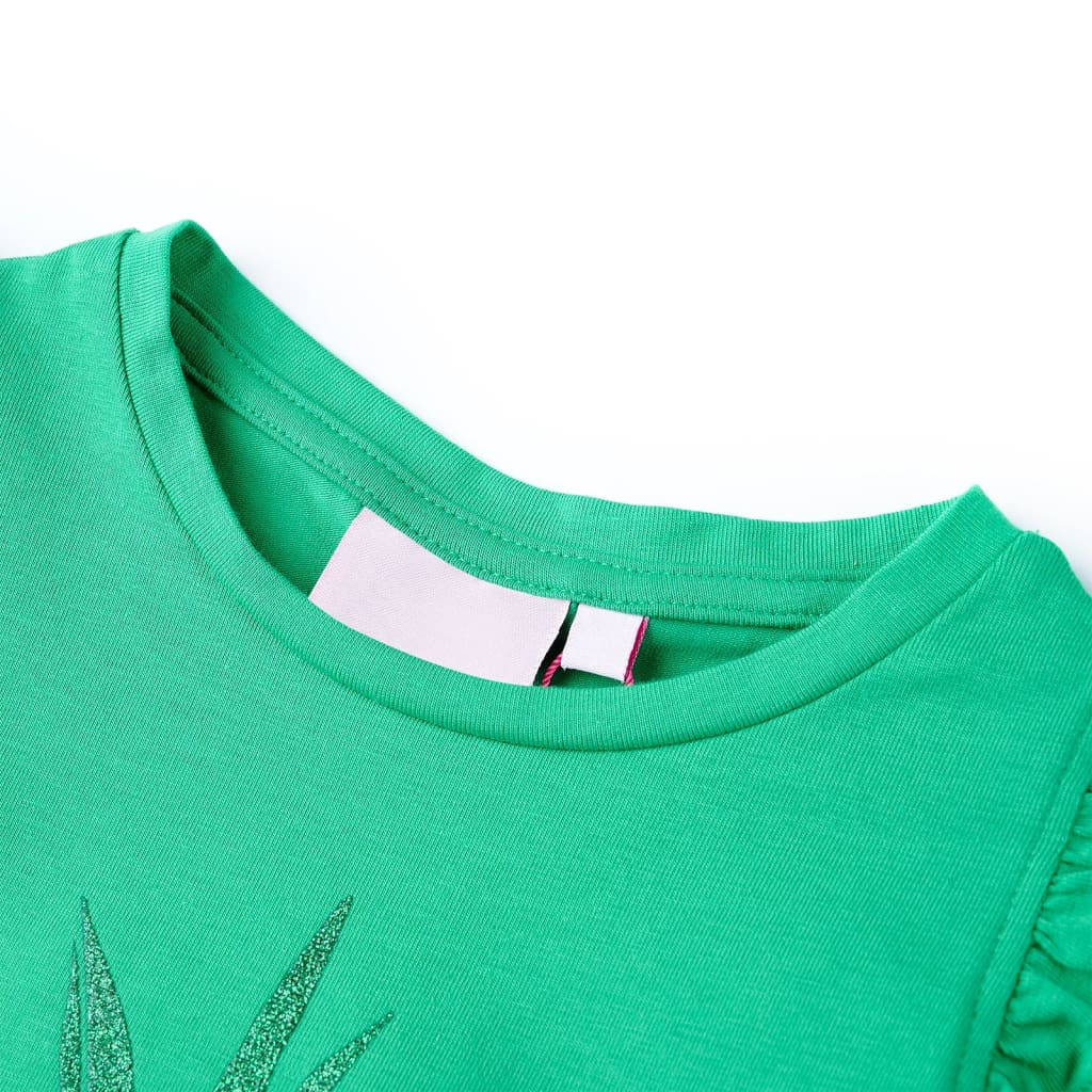 Vidaxl kindershirt 140 groen