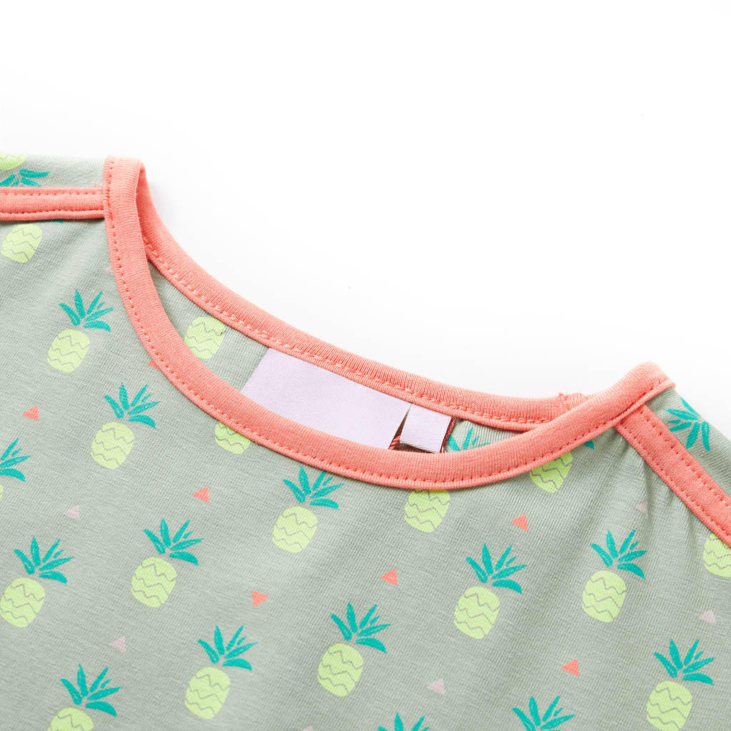 Vidaxl Vestido infantil 92 Old Mint