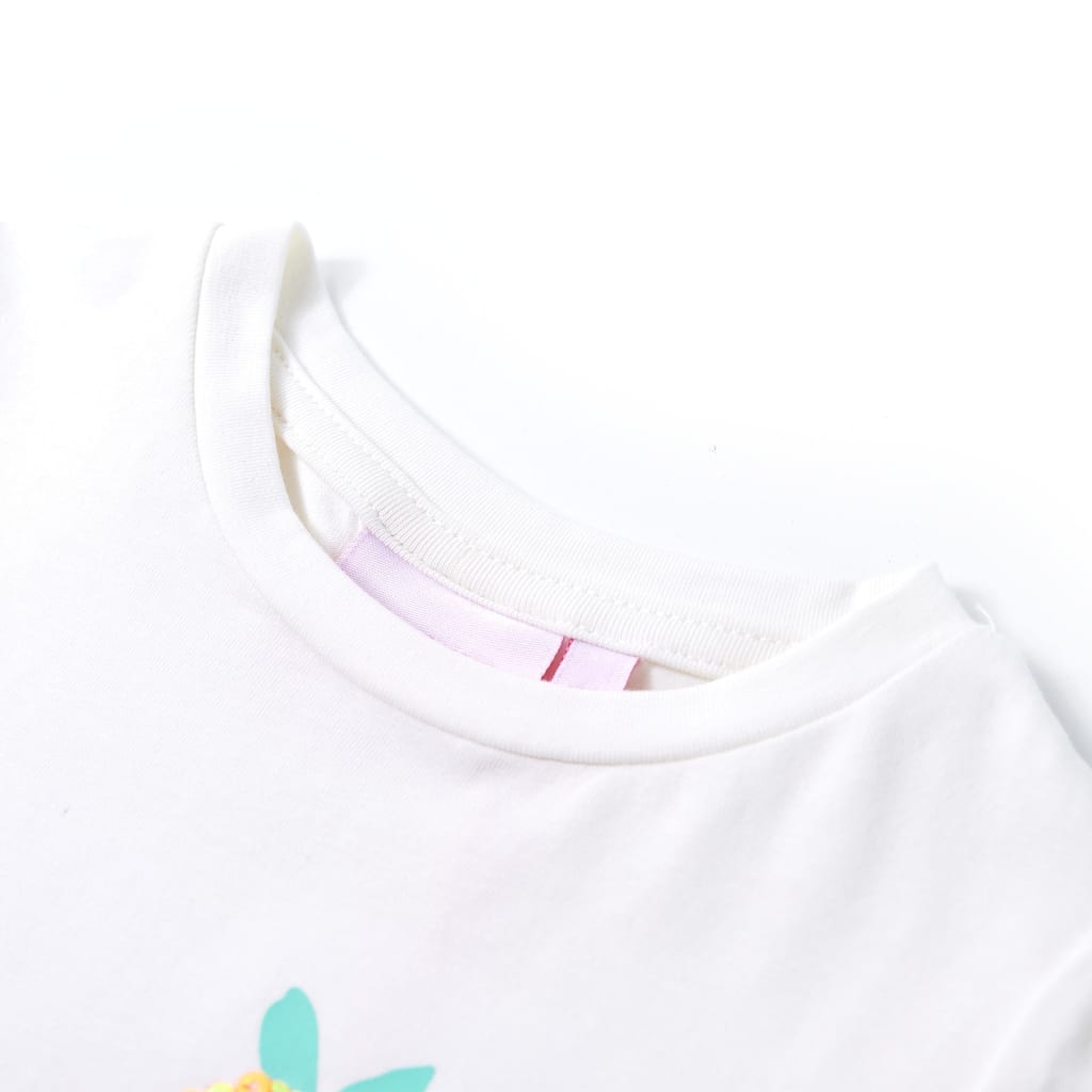 Vidaxl Camisa para niños 92 ECRU