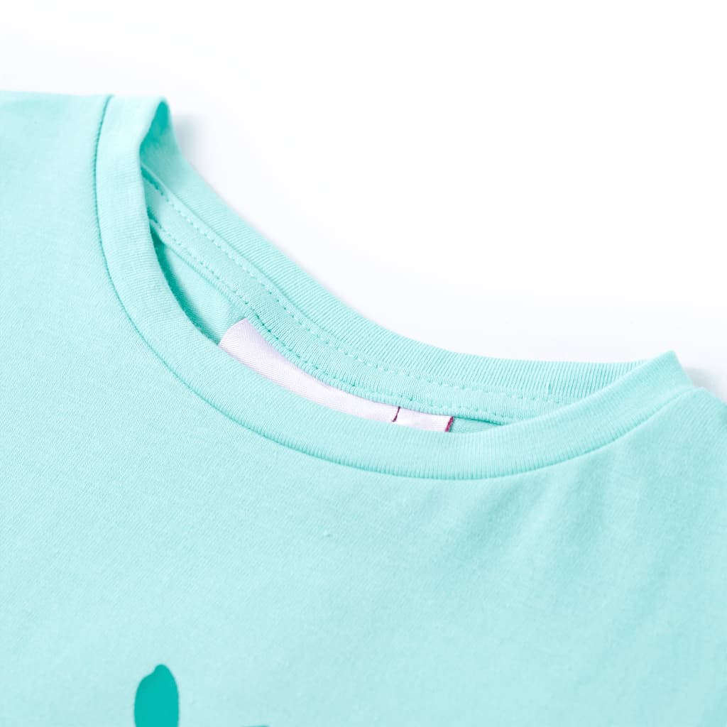 Vidaxl Children's Shirt 140 Light Mint