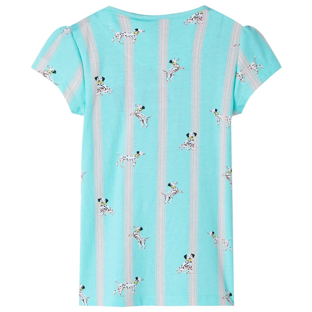 Vidaxl pijama para niños con mangas cortas 116 ECRU
