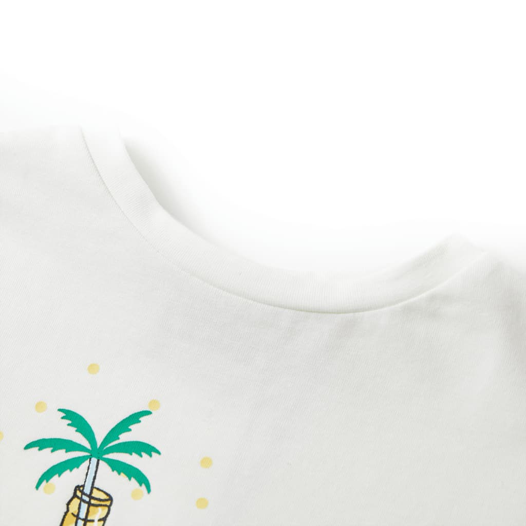 Vidaxl Camisa para niños 92 ECRU