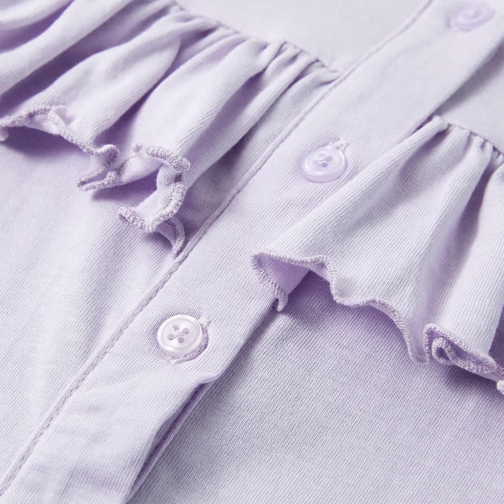 Vidaxl camisa para niños 104 lila