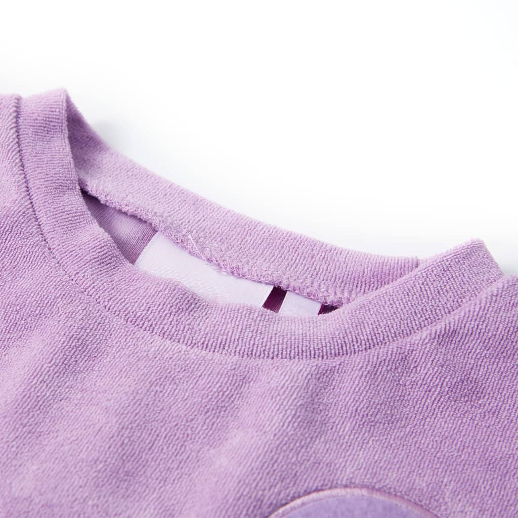 Vidaxl Vestido infantil 104 lila