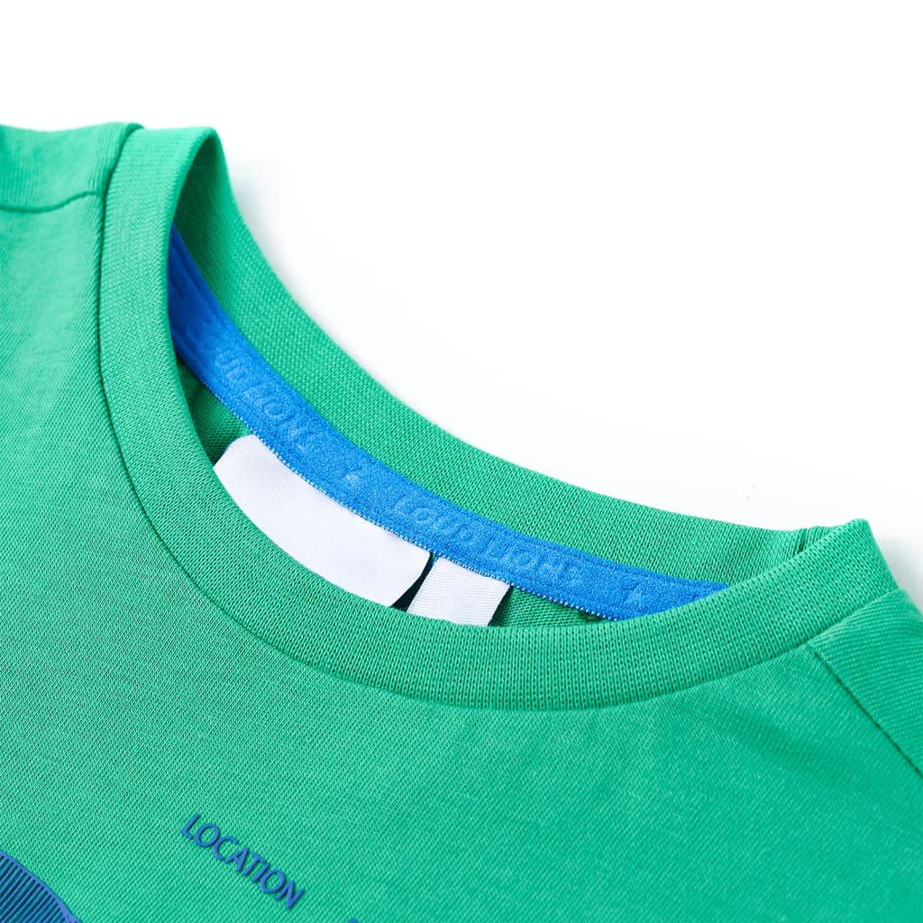 Vidaxl Camisa para niños 92 Verde