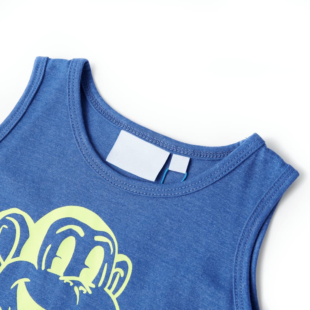 Vidaxl Children's Top 128 Mixed Blue