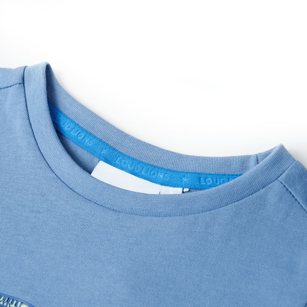 Vidaxl Camisa para niños 116 Middelblauw