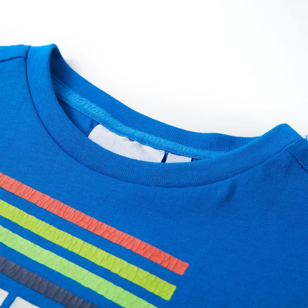 Vidaxl Children's Shirt 92 Felblauw