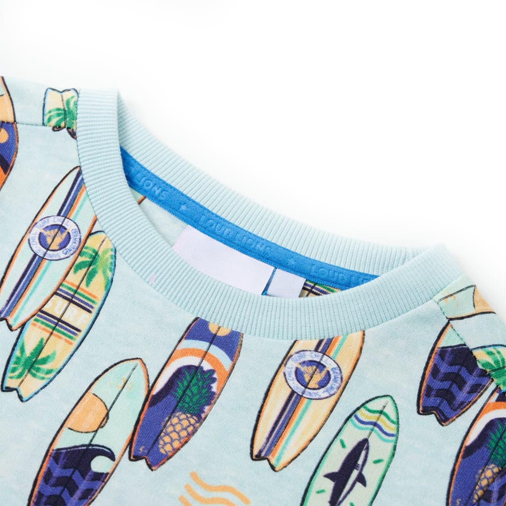 Vidaxl Children's Sweater 116 Mixed Soft Blue