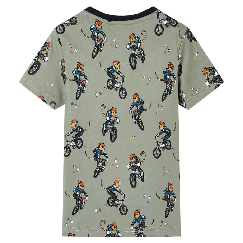 Vidaxl pijama para niños con mangas cortas 92 lichtkaki