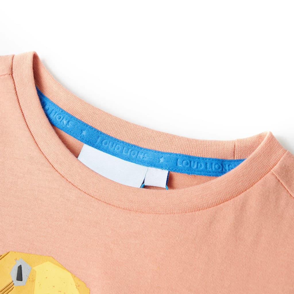 Vidaxl camisa para niños 116 naranja clara
