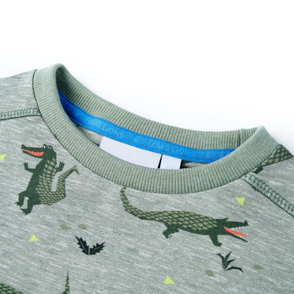 Vidaxl Children's Sweater 92 mixta lichtkaki