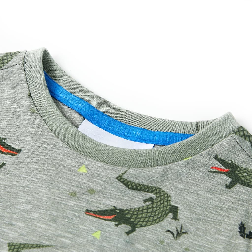 Vidaxl Children's Shirt 104 Lichtkaki misto