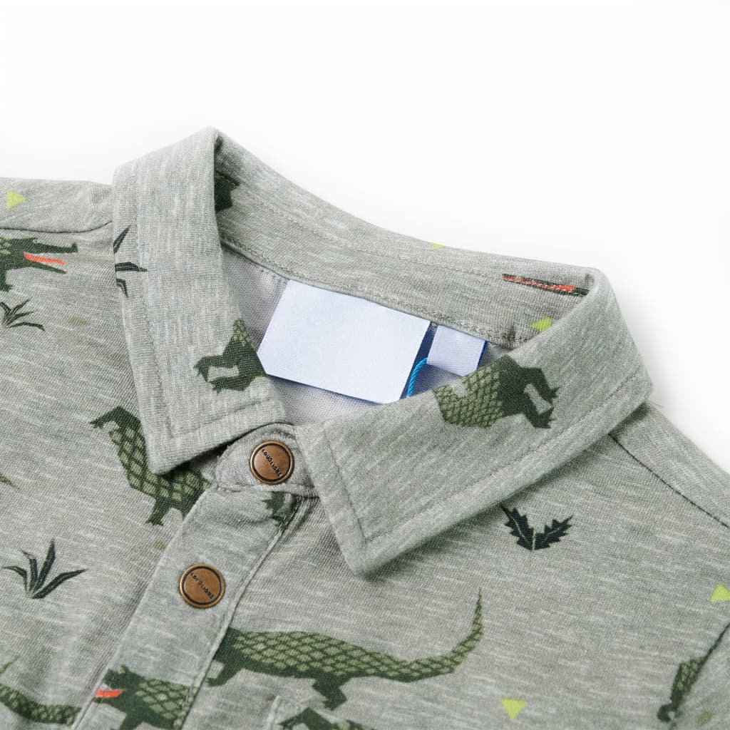 Vidaxl Children's Shirt 92 Lichtkaki misto