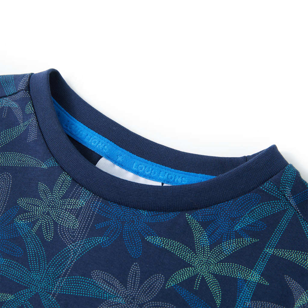 Vidaxl Children's Shirt 104 Navy Blue