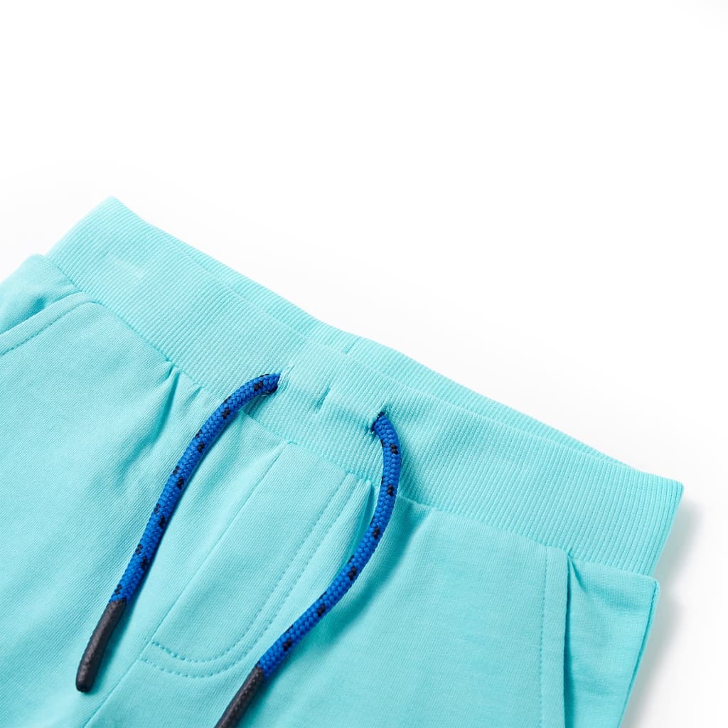 Vidaxl Shorts per bambini con trekkoord 92 marino blu